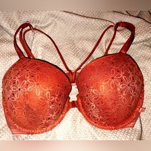 Body by Victoria Secret Lined Demi Lace Strappy Back Bra‼️ FREE MATCHING THONG‼️